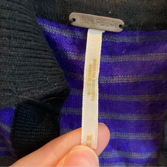 Free People mini striped sweater dress - Picture 4 of 5